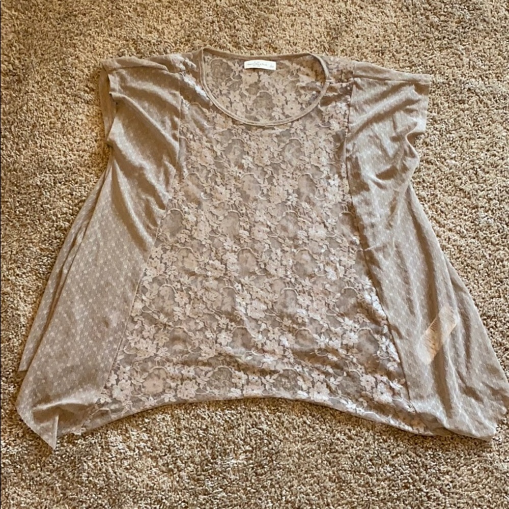 Abercrombie & Fitch Lace Tee